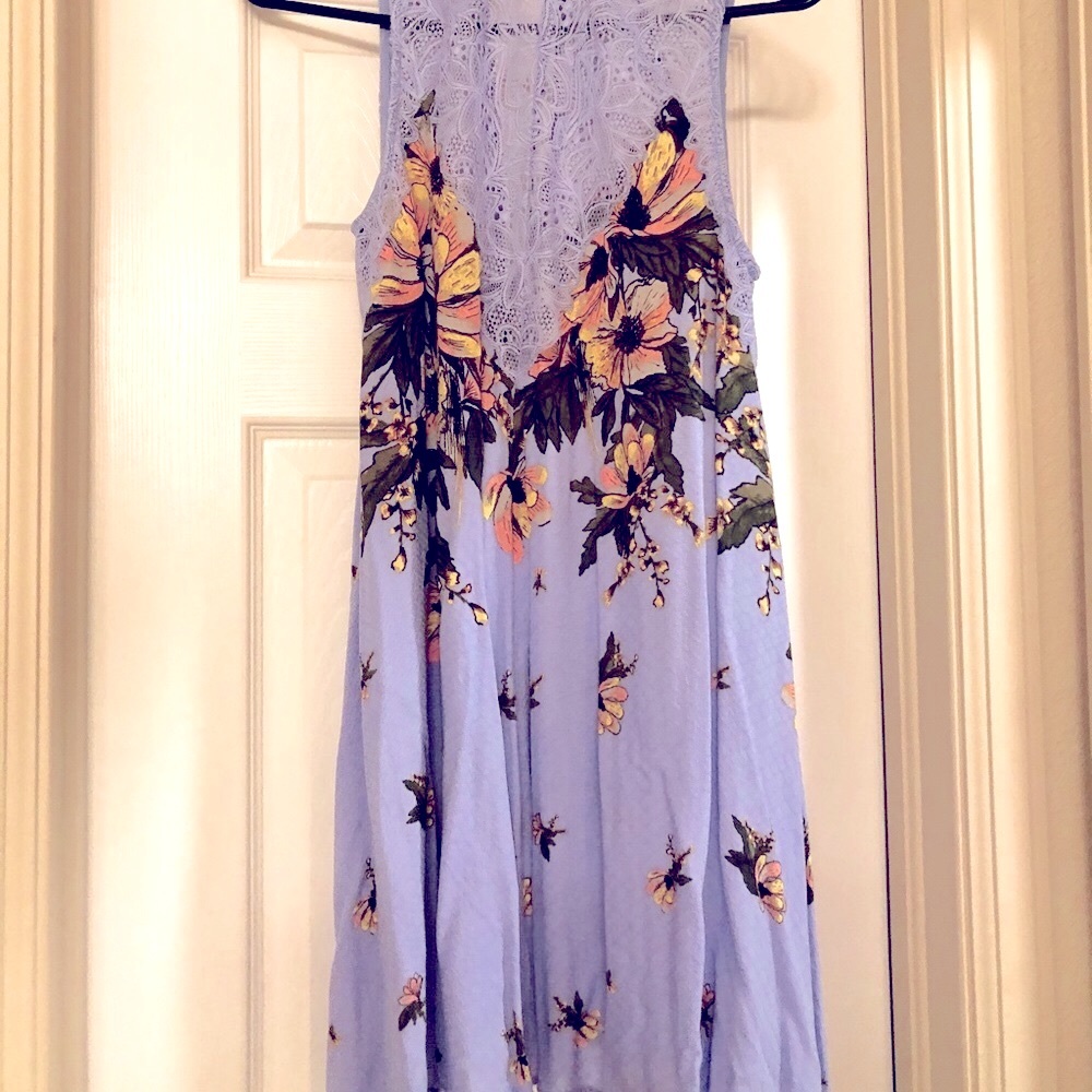 Free People Women's Marsha Printed Slip Dress